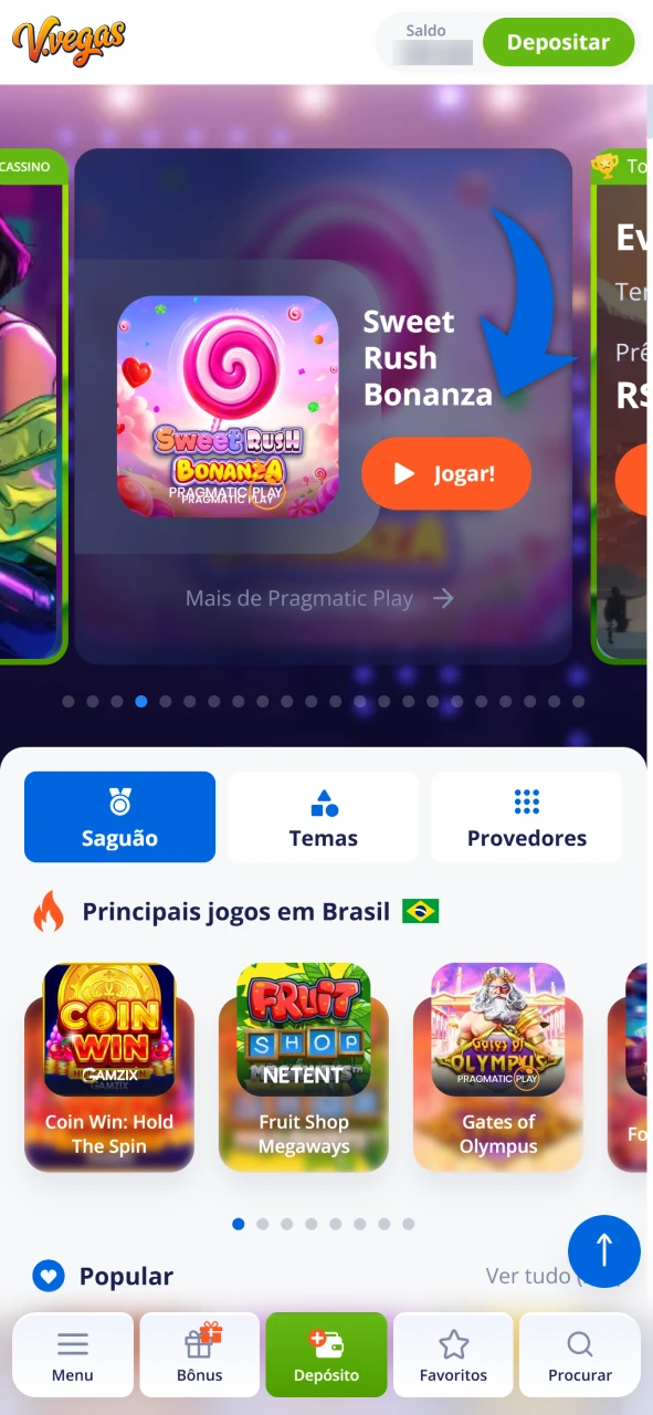 Abra o aplicativo Android e comece a jogar no Vulkan Vegas hoje.