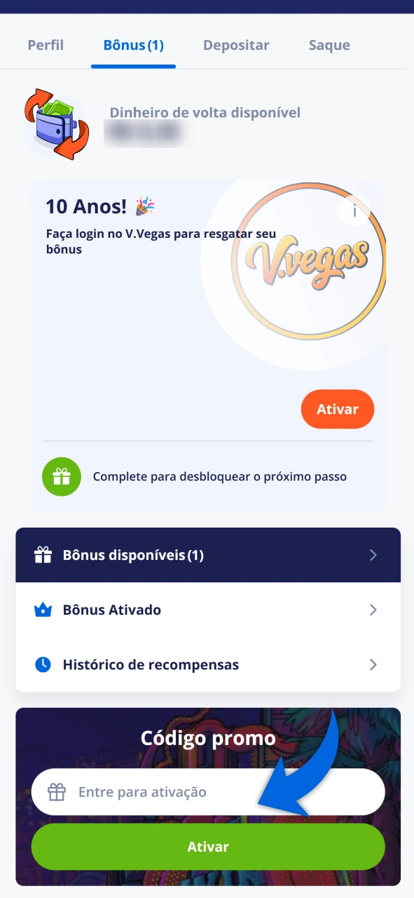 Ative sua oferta de Giros Grátis no Vulkan Vegas.